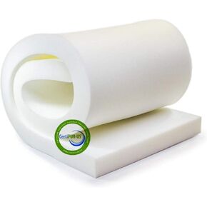 Isellfoam RaceCityFoam Upholstery Foam Cushion High Density, 3 inches H x 30 inches W x 80 inches L (Firm) Density 46ILD, High Density Upholstery Foam, CertiPUR-US Certified Foam, Made in USA