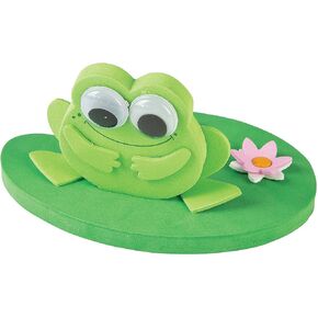3D Frog On A Lillypad Floating Ck-12 - Crafts for Kids and Fun Home Activities