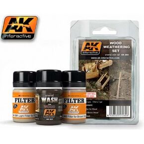Wood Weathering Enamel Set 35ml Bottles