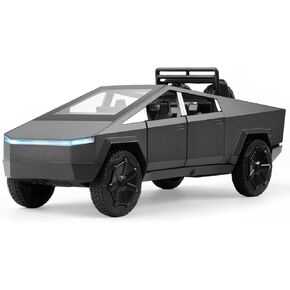 Toy Pickup Truck for Kids Ages 4-7,1/32 Scale Diecast Metal Truck Model Car with Light and Sound Pull Back Toys Cars for Boys Age 8-12