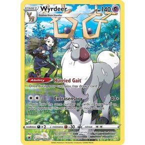Pokemon – Wyrdeer TG06/TG30 – Astral Radiance – Trainer Gallery Full Art – Foil Card