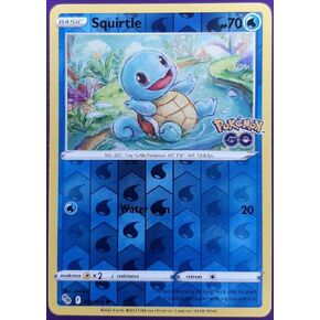 Pokemon - Squirtle 015/078 - Pokemon GO Sword & Shield - Reverse Foil