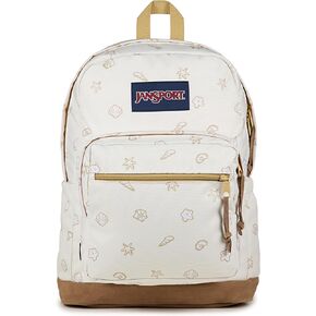 JanSport Right Pack Backpack - Durable Daypack with Padded 15" Laptop Sleeve, Spacious Main Compartment & Integrated Water Bottle Pocket,Shell Yes​