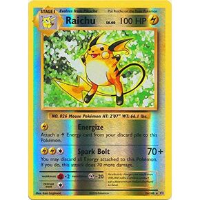 Pokemon - Raichu (36/108) - XY Evolutions - Reverse Holo