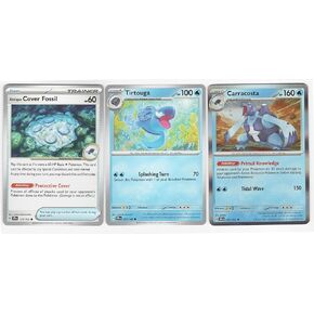 Carracosta 038/142 - Crown Crown Pokemon Card Lot - Tirtouga Cover Fossil