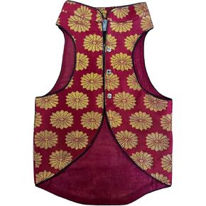 Traditional Dog Sherwanis - Perfect for Weddings and Celebrations, Dog Clothes, pet cosutme, Indian pet Clothing | Cherry Blossom (X-Large)