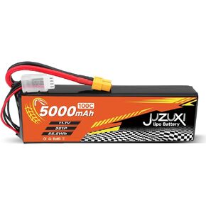 11.1V Lipo Battery 650mAh 3S 80C Rechargeable Lithium Polymer Battery with XH-4P & XT30 Connector Compatible with FPV Racing Drone RC Car RC Boat Quadcopter Helicopter Airplane RC Models