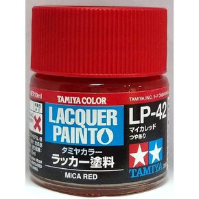 TAMIYA Lacquer Paint LP-42 Mica Red 10 ML TAM82142 Lacquer Primers & Paints