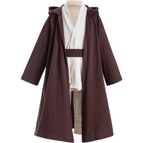 Jedi Warrior Costume Hooded Cloak, Luke Skywalker Costume Child Jedi costume, Luke Skywalker Cape