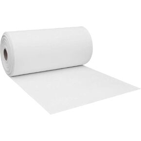 Ceramic Fiber Paper, 7620 mm x 610 mm x 1 mm (1/32"), Non Asbestos, High Temperature Insulation Gasket Paper for Stove, Furnace, Glass Fusing, Kiln