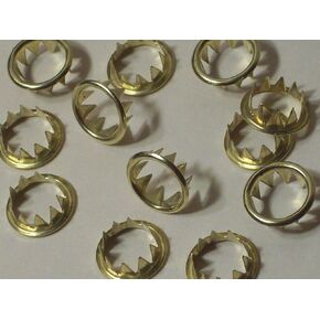 1 Dozen Brass Dial Key Hole Grommets Replacement Mantle Clock Parts