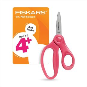 Fiskars® Pointed-tip Kids Scissors, Pink (5 in.)