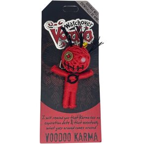 Watchover Voodoo 3-Inch Voodoo Karma Keychain - Handcrafted Gift to Bring Good Luck and Positivity Everywhere You Go