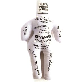 Diabolical Gifts DP0494 Revenge Voodoo Doll Joke Novelty Gift Present