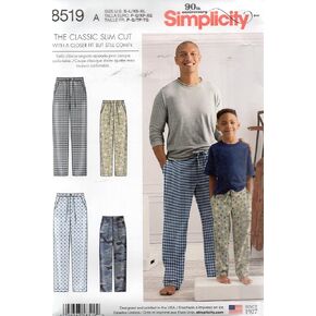 Simplicity Creative Patterns Sewing Pattern Sleepwear, A (S-L/X-Small-X-Large)