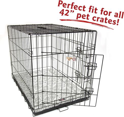 42" Charlie Metallic Crate Dog Bed Mat By Majestic Pet Products in Saudi Arabia