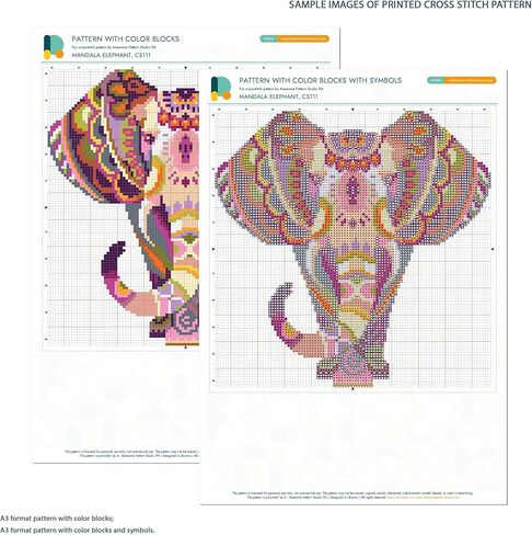 Boston USA CS084-2 - Cross Cross Stitch Kit#2 Prime. مجموعة من المواضيع والإبر ونسيج Aida و Threadle Needle و Clippers التطريز ونمط اللون المطبوع في الداخل. in Saudi Arabia