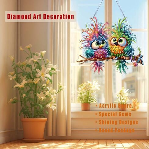 TSRUVYL 250 Anniversary Diamond Art Painting Kit for Adults, Patriotic Diamond Art Hanging Suncatchers, 4th of July Diamond Art Window Door Hanger Board Ornamen Crafts Kit (Bald Eagle) in Saudi Arabia