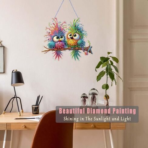 TSRUVYL 250 Anniversary Diamond Art Painting Kit for Adults, Patriotic Diamond Art Hanging Suncatchers, 4th of July Diamond Art Window Door Hanger Board Ornamen Crafts Kit (Bald Eagle) in Saudi Arabia