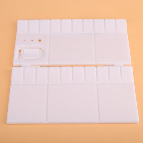 Foldable 24-Compartment Plastic Artist Paint Tray for Watercolor and Oil Painting in Saudi Arabia