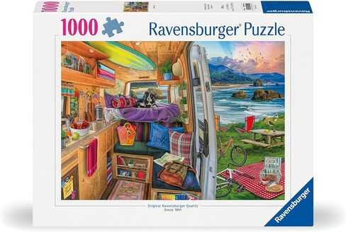 وجهات النظر Ravensburger Rig اللغز 1000 قطعة من بانوراما للبالغين - 12000491 - أدوات مصنوعة يدويًا ، مصنوعة في ألمانيا ، كل قطعة تتناسب معًا بشكل مثالي in Saudi Arabia
