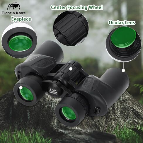 7x35 Binoculars for Adults High Powered, Compact HD Professional/Daily Binoculars Telescope for Bird Watching Travel Hunting Football Games Stargazing in Saudi Arabia