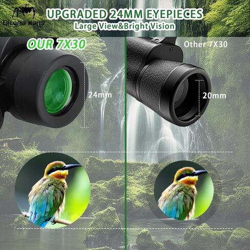 7x35 Binoculars for Adults High Powered, Compact HD Professional/Daily Binoculars Telescope for Bird Watching Travel Hunting Football Games Stargazing in Saudi Arabia