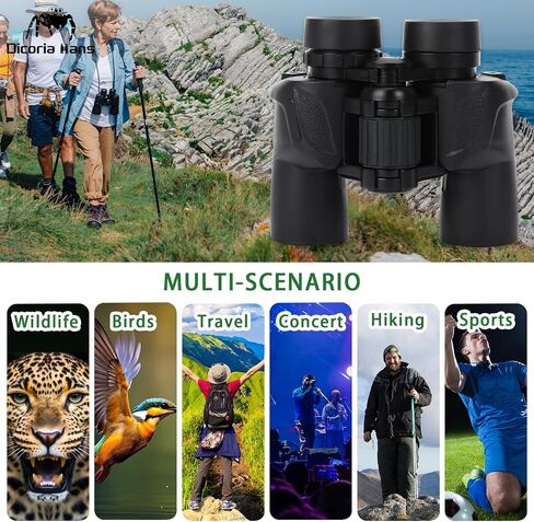 7x35 Binoculars for Adults High Powered, Compact HD Professional/Daily Binoculars Telescope for Bird Watching Travel Hunting Football Games Stargazing in Saudi Arabia