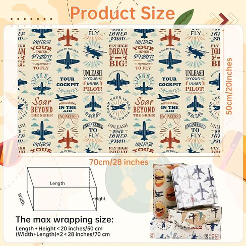 Pineraap Gun Themed Wrapping Paper 12 Sheets Pistol&Rifle Boys Gift Wrap for Hunting Enthusiasts, Shooting Sports Fans, 20"×28" in Saudi Arabia