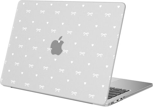 متوافق مع MacBook Air 15 Inch Case 2025 2024 2023 الإصدار M3 A3114 M2 A2941 ، غطاء غير لامع من القوس الكرز القوي للهواء MAC 15 in Kuwait