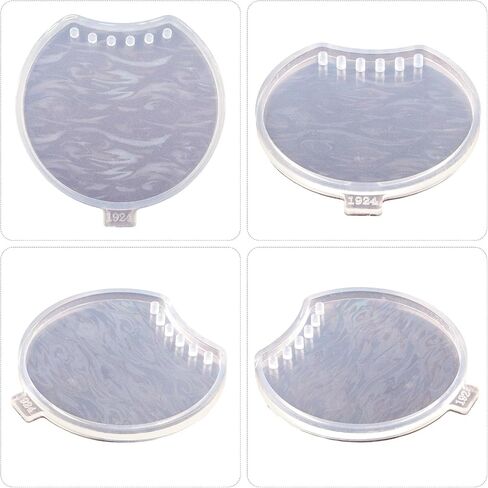 2pcs الفأر المجسم شكل الأذن من القالب السيليكون لمجوهرات عقال DIY الحرف الفأرة راتنج الأذن مع ثقوب ، شوكولاتة فندان الكعكة السكر. in Saudi Arabia