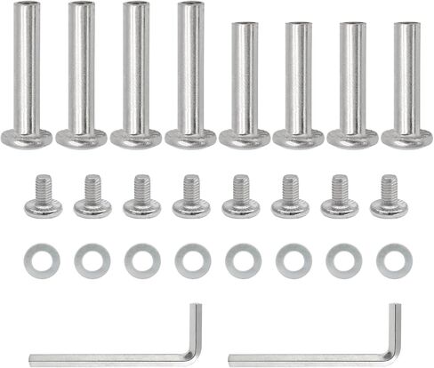 8PCS Inline Skate Wheels Screws, 6mm OD Roller Skate Bearings Screws 30mm & 35mm Skate Wheel Socket Screw, Roller Blades Replacement Skate Hardware Skate Wheel Axles Socket Screws in Saudi Arabia