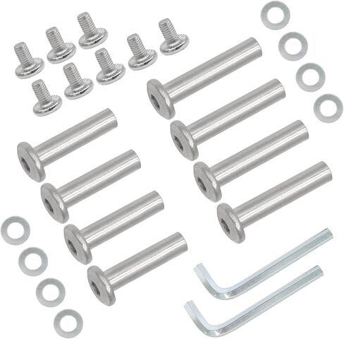 8PCS Inline Skate Wheels Screws, 6mm OD Roller Skate Bearings Screws 30mm & 35mm Skate Wheel Socket Screw, Roller Blades Replacement Skate Hardware Skate Wheel Axles Socket Screws in Saudi Arabia