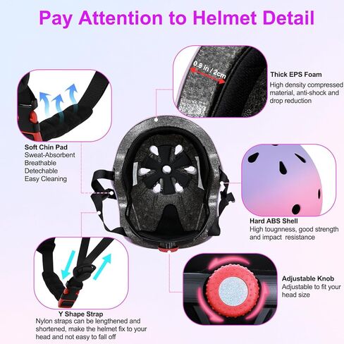 خوذة دراجة للأطفال للأطفال للأطفال 3-5-8-14 خوذة لوح التزلج لدراجة الدراجات البخارية التزلج على التزلج على الجليد in Kuwait