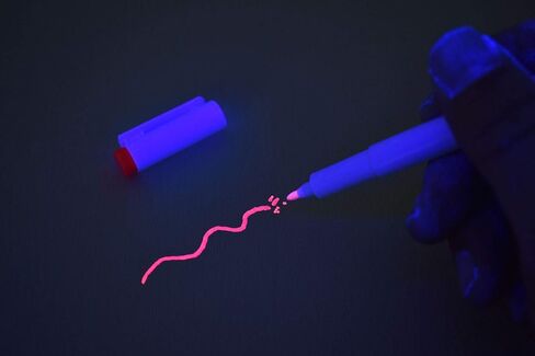 Opticz Invisible UV Blacklight Tip Fine Tip Ink Marker (أصفر UV غير مرئي) in Kuwait