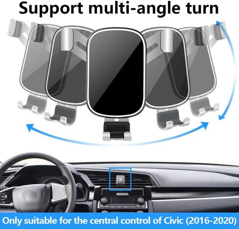Car Phone Holder for Honda Civic 2022 2023 2024 and Acura Integra 2023 2024 2025 Auto Interior Accessories Best Cell Phones Mount Cellphone Mobile Cradle Charging Navigation Screen Stand in Saudi Arabia