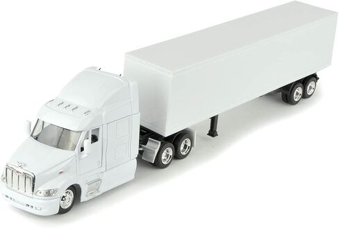 Shop72 Toys, Personalize Diecast Trucks as Gifts for Truckers Friends or Employees with Your Logo, Toy Truck with Trailer, Replica Peterbilt Model 387, 1:43 Scale, Long Hauler in Saudi Arabia