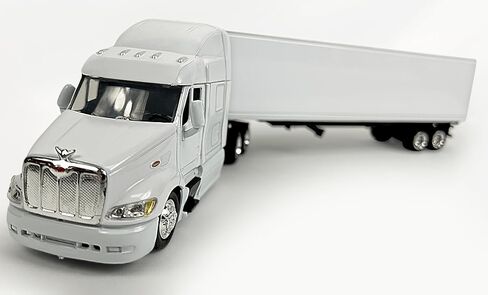 Shop72 Toys, Personalize Diecast Trucks as Gifts for Truckers Friends or Employees with Your Logo, Toy Truck with Trailer, Replica Peterbilt Model 387, 1:43 Scale, Long Hauler in Saudi Arabia