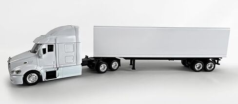 Shop72 Toys, Personalize Diecast Trucks as Gifts for Truckers Friends or Employees with Your Logo, Toy Truck with Trailer, Replica Peterbilt Model 387, 1:43 Scale, Long Hauler in Saudi Arabia