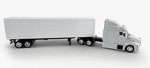 Shop72 Toys, Personalize Diecast Trucks as Gifts for Truckers Friends or Employees with Your Logo, Toy Truck with Trailer, Replica Peterbilt Model 387, 1:43 Scale, Long Hauler in Saudi Arabia