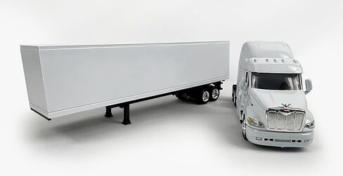 Shop72 Toys, Personalize Diecast Trucks as Gifts for Truckers Friends or Employees with Your Logo, Toy Truck with Trailer, Replica Peterbilt Model 387, 1:43 Scale, Long Hauler in Saudi Arabia