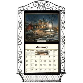 Yeegfey, Wrought Iron Calendar Frame