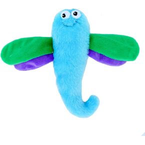 ZippyPaws - Crinkles, Squeaky Plush Small Dog Toy - Butterfly