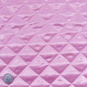 Polyester Quilted Padded Lining Fabric Black