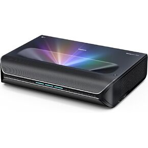 NexiGo Aurora Pro MKII, 4K Tri-Color Laser UST Projector, 30000:1 Contrast Ratio, Dynamic Iris & Laser Dimming, 0.21:1 Throw Ratio, Dolby Vision & Atmos, HDR10+, 3D, 4.2ms ~ 8ms Low Latency