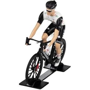 OPO 10 - Cyclist Runner Tadej Pogacar Compatible with UAE Emirates Tour de France 2023 - SOLIDO 1/18 Figure - TDF23