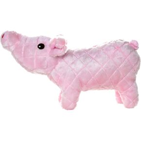 MIGHTY- Farm Piglet- Squeaker-Multiple Layers. Made Durable, Strong & Tough. Interactive Play Dog Toy (Tug, Toss & Fetch). Machine Washable & Floats. (Regular)