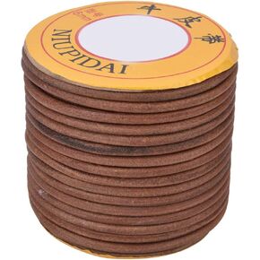 shenruifa 9mm Leather Sewing Machine Belt - 20m (65.6ft) Cowhide Treadle Belt Replacement, Universal Pedal Sewing Machine Accessories