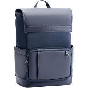 Maverick & Co. Maximus Men’s Laptop Backpack – Work, Travel, Tech, Business, Nylon, Stylish College Daypack (Black)