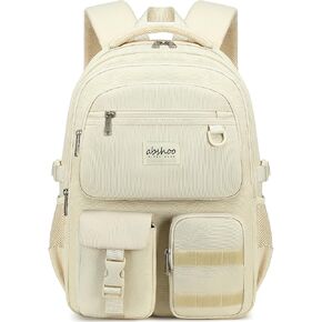 abshoo Large Heavy Duty Backpack For School College Bookbag Casual Multi Pocket Travel Backpacks in Kuwait